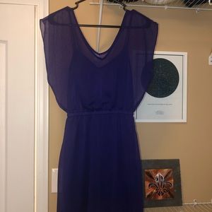 Express sheer dress